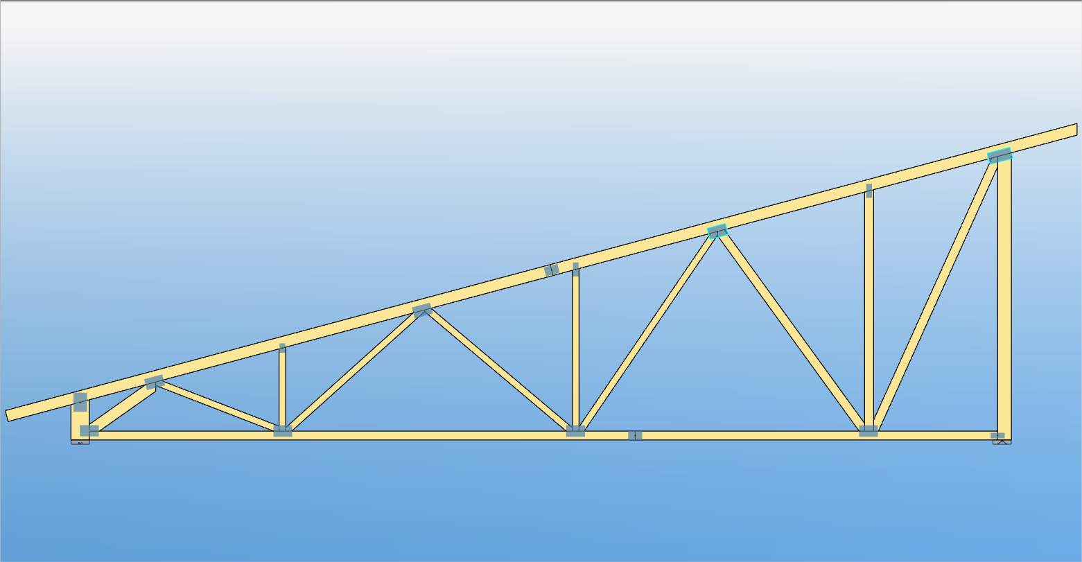 Ühepoolse kaldega ferm